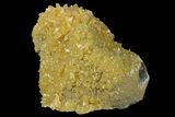 Fluorescent, Yellow Calcite Crystal Cluster - South Dakota #170698-2